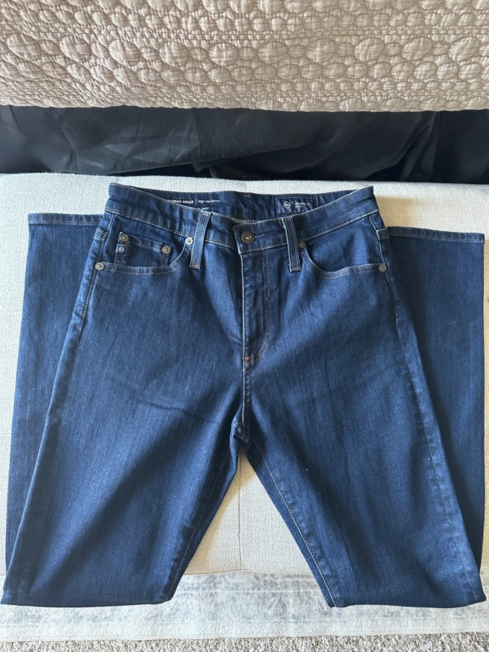 AG Women’s Farrah Ankle Highrise Skinny Jeans